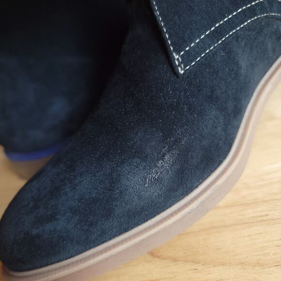 Hush Puppies Boots Size 9.5 Wide Women's Bailey Chukka Ankle Boot Shoe Black - Picture 11 of 13